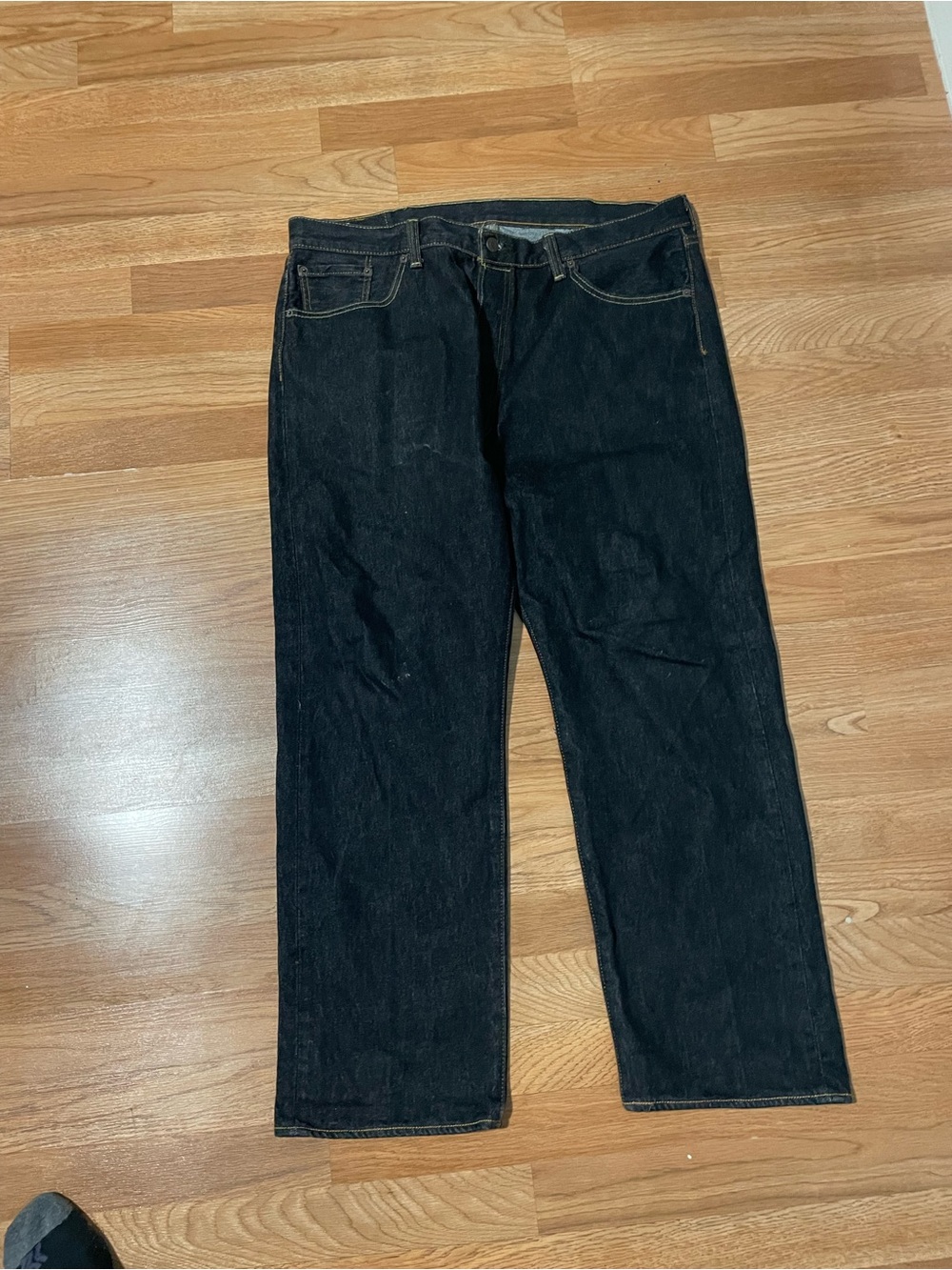 Levi's Men's Black Relaxed Fit Jeans